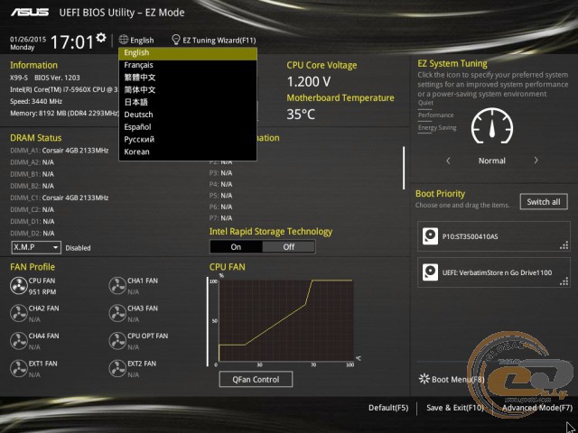 ASUS X99-S motherboard: review and testing, page 1. GECID.com