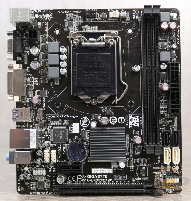 Motherboard GIGABYTE GAH81MS2V review and testing.